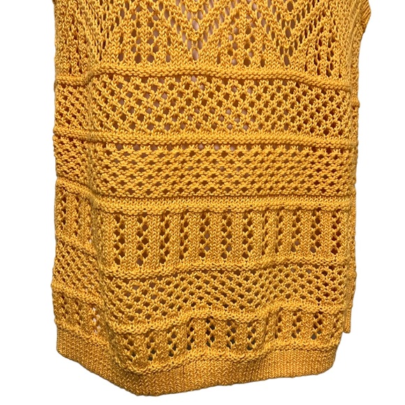 Talbots Crochet Sleeveless Sweater - Picture 4 of 8
